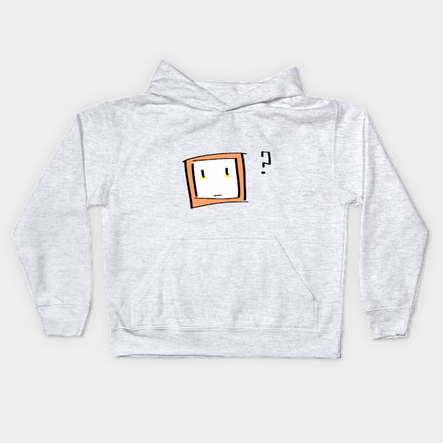 Orange Box Kids Hoodie by franberi